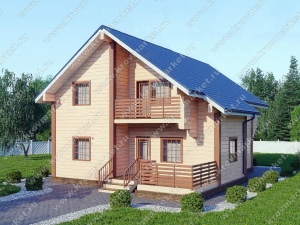 Можно ли строить деревянный дом с вертикальной установкой бруса?